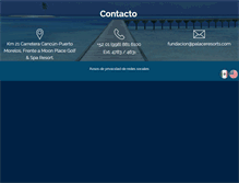 Tablet Screenshot of fundacionpalace.org